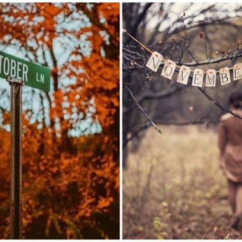 Цвет. Переход Октябрь-Ноябрь