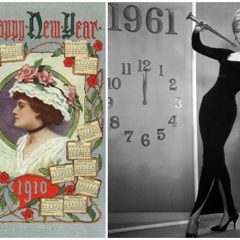 Новый год 1900-1960е