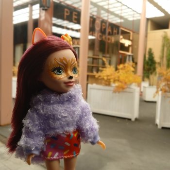 Лисичка Enchantimals на теле Barbie Extra Mini