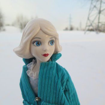 "Фарфоровая" девочка из фильма "Оз: великий и ужасный"