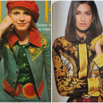 Переход моды 1970х в 1980е