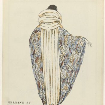 Зимняя мода 1920х