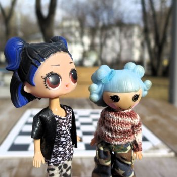 Милые и удачные гибриды Mini Lalaloopsy и LOL