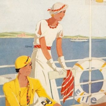 Спортивные летние образы 1930х