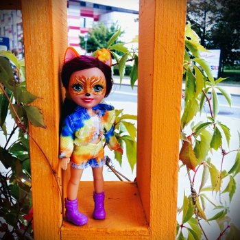 "Лиса пришла! Лисе дорогу!" - Лисичка Enchantimals шагает в осень