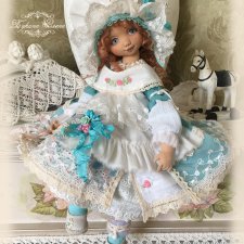 Коллекционная, текстильная кукла