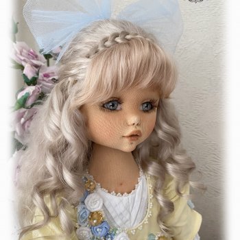 Луиза - коллекционная текстильная кукла