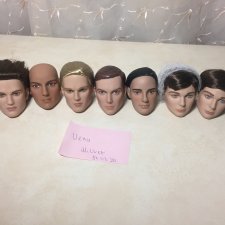 Головы мужские