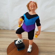 Спортивная бабулька от Ричард Симмонс.. Спортивная бабулька от Ричард Симмонс..