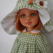 Камила, милая ромашка, ООАК куклы Паола Рейна