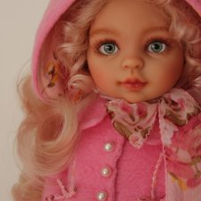 Ксюша, садовая роза, ООАК куклы Паола Рейна