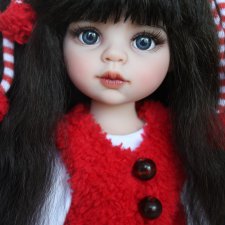 Ягодка - малинка, ООАК куклы Paola Reina (Паола Рейна)