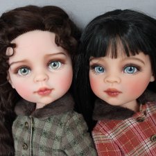 Джэссика и Валентина, ООАК кукол Paola Reina