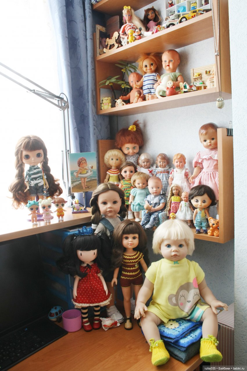 Куклополки. Вспоминаем и сравниваем:)