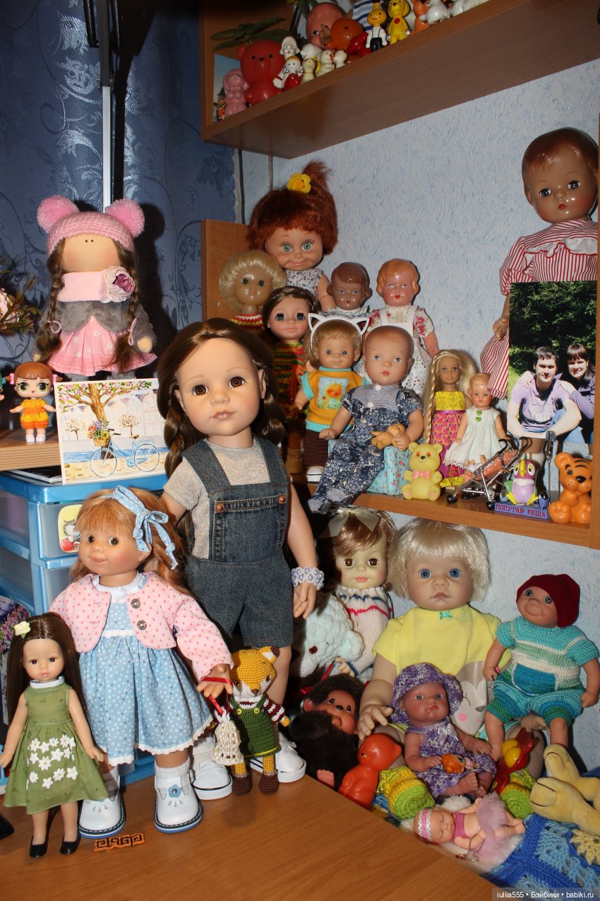 Куклополки. Вспоминаем и сравниваем:)
