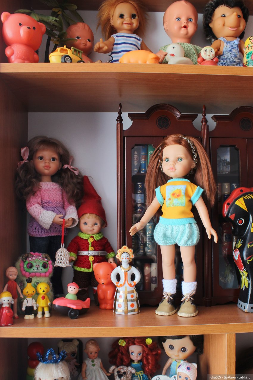 Куклополки. Вспоминаем и сравниваем:)
