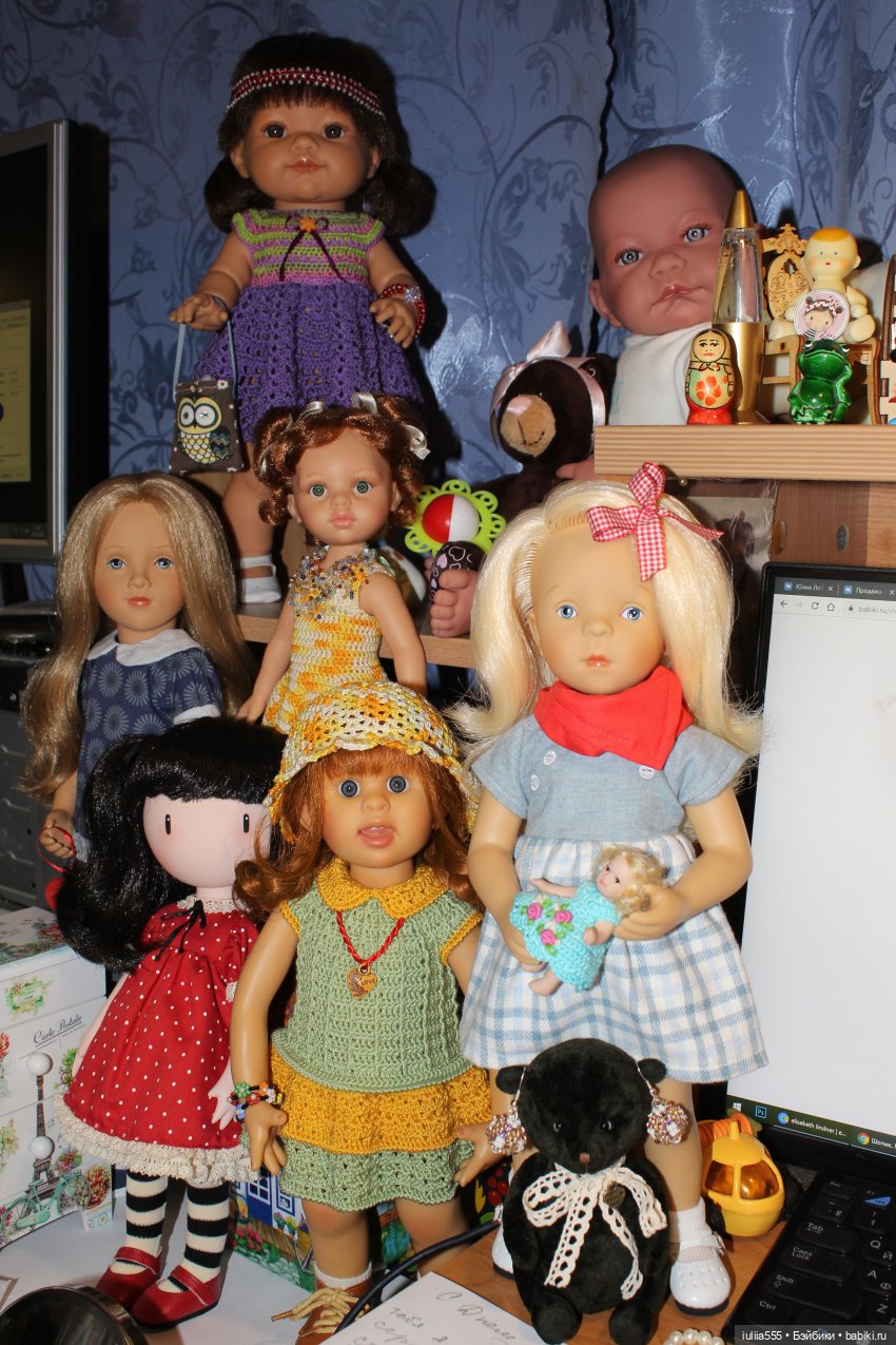 Куклополки. Вспоминаем и сравниваем:)