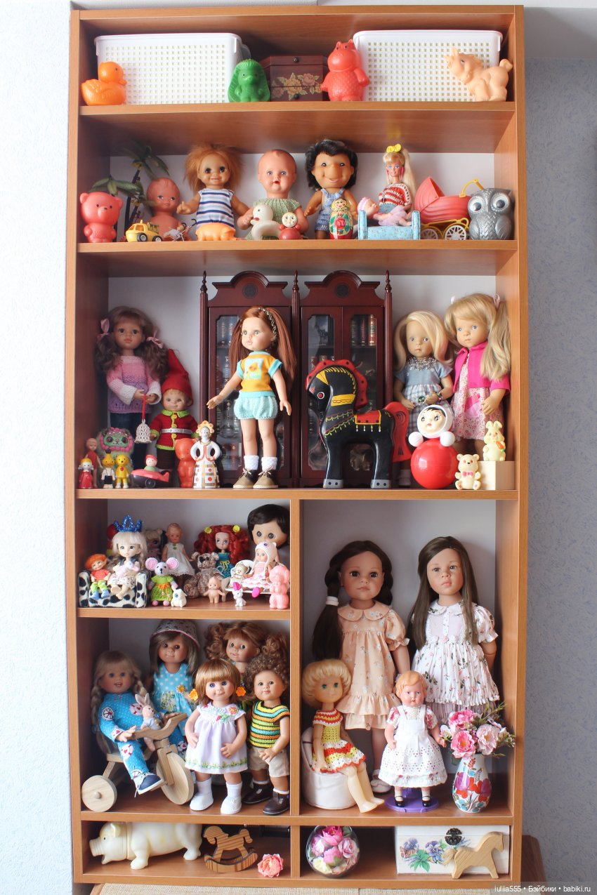 Куклополки. Вспоминаем и сравниваем:)