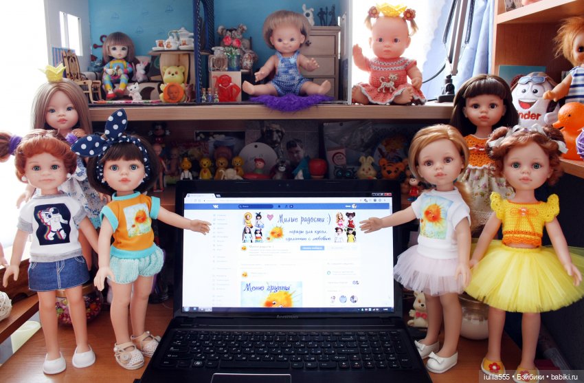 Куклополки. Вспоминаем и сравниваем:)