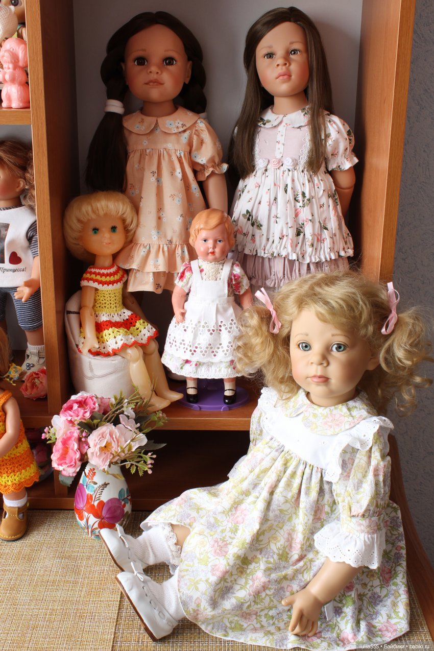 Куклополки. Вспоминаем и сравниваем:)