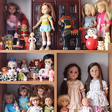 Куклополки. Вспоминаем и сравниваем:)