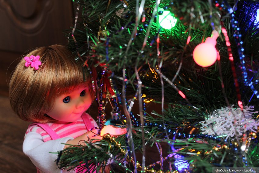 Ёлки, куклы, Новый год — Домашние коллекции кукол: фото собраний