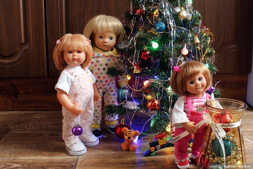 Ёлки, куклы, Новый год — Домашние коллекции кукол: фото собраний