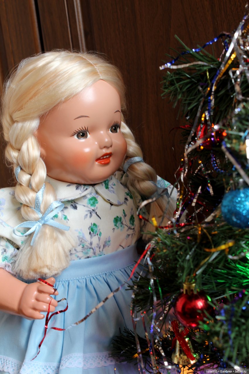 Ёлки, куклы, Новый год — Домашние коллекции кукол: фото собраний