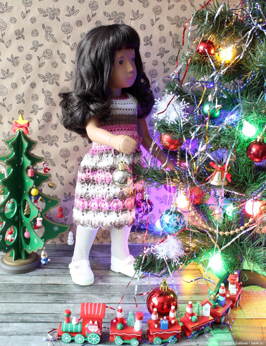 Ёлки, куклы, Новый год — Домашние коллекции кукол: фото собраний