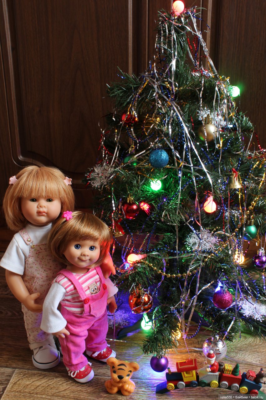Ёлки, куклы, Новый год — Домашние коллекции кукол: фото собраний (фото 8)