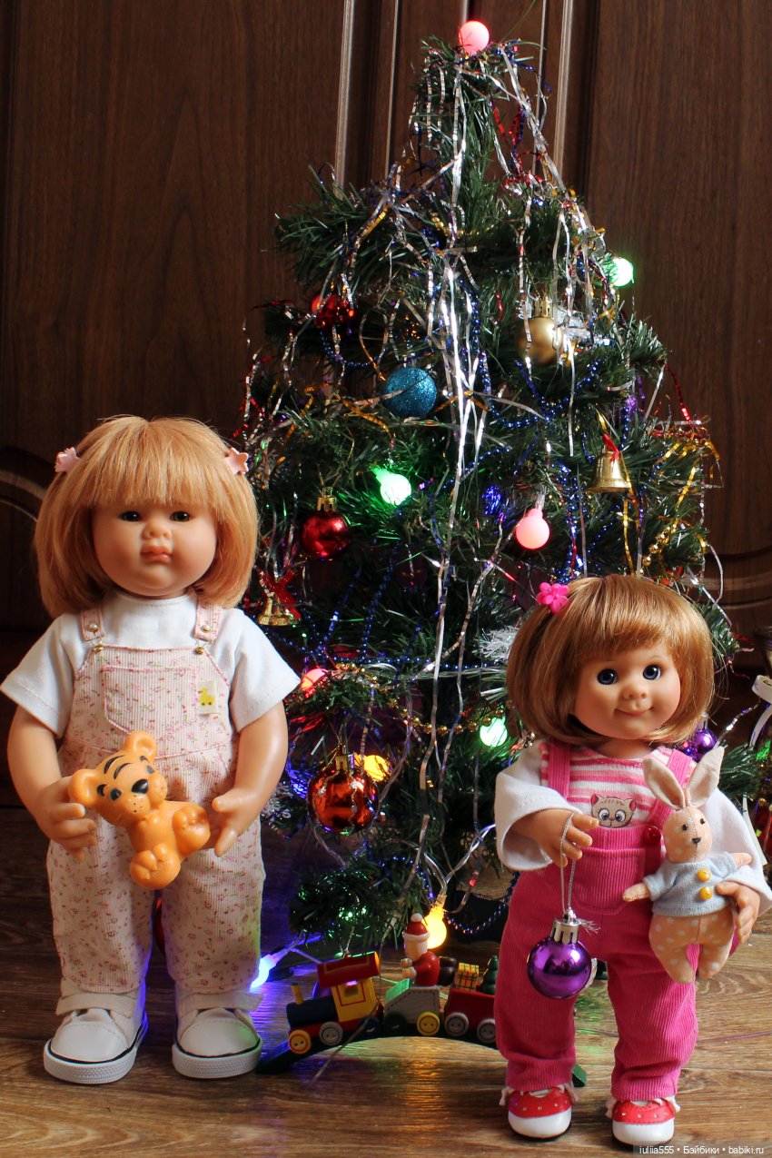 Ёлки, куклы, Новый год — Домашние коллекции кукол: фото собраний (фото 9)