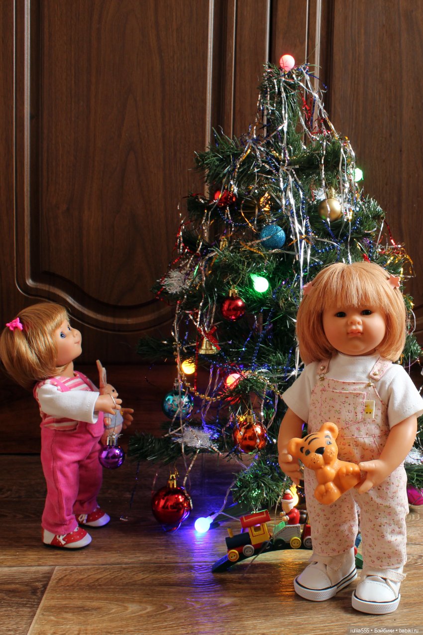 Ёлки, куклы, Новый год — Домашние коллекции кукол: фото собраний