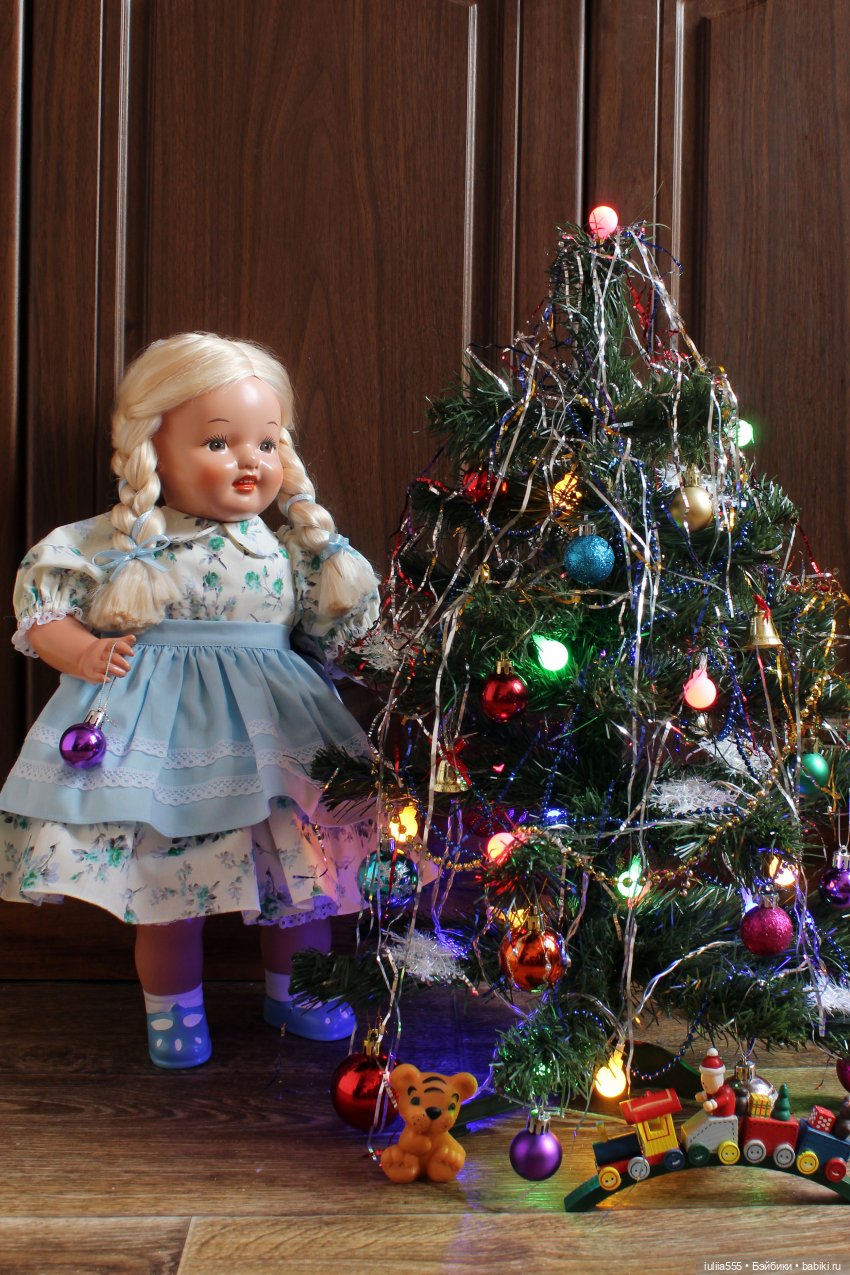 Ёлки, куклы, Новый год — Домашние коллекции кукол: фото собраний