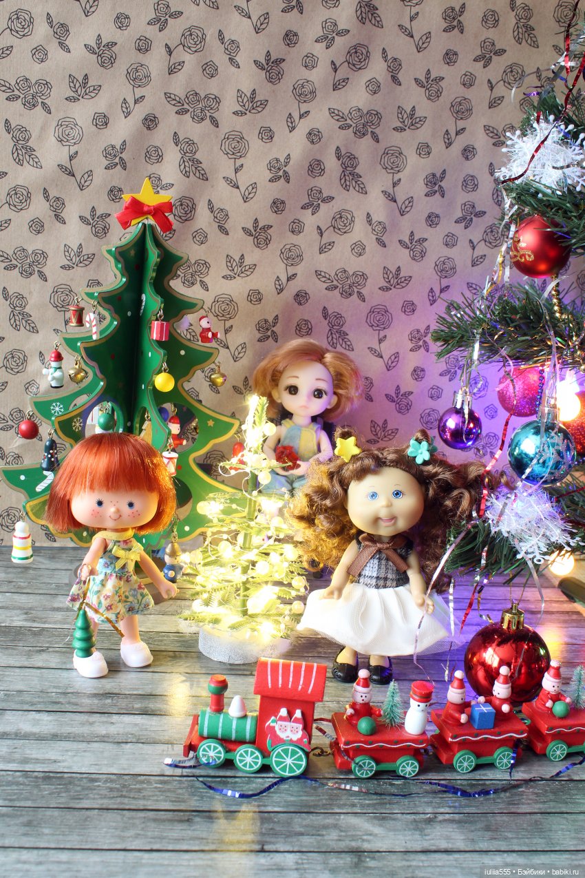 Ёлки, куклы, Новый год — Домашние коллекции кукол: фото собраний