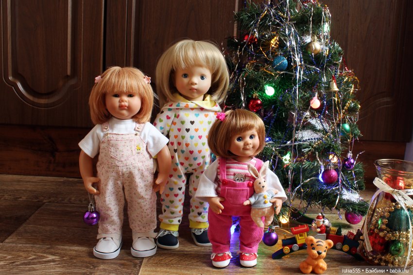 Ёлки, куклы, Новый год — Домашние коллекции кукол: фото собраний