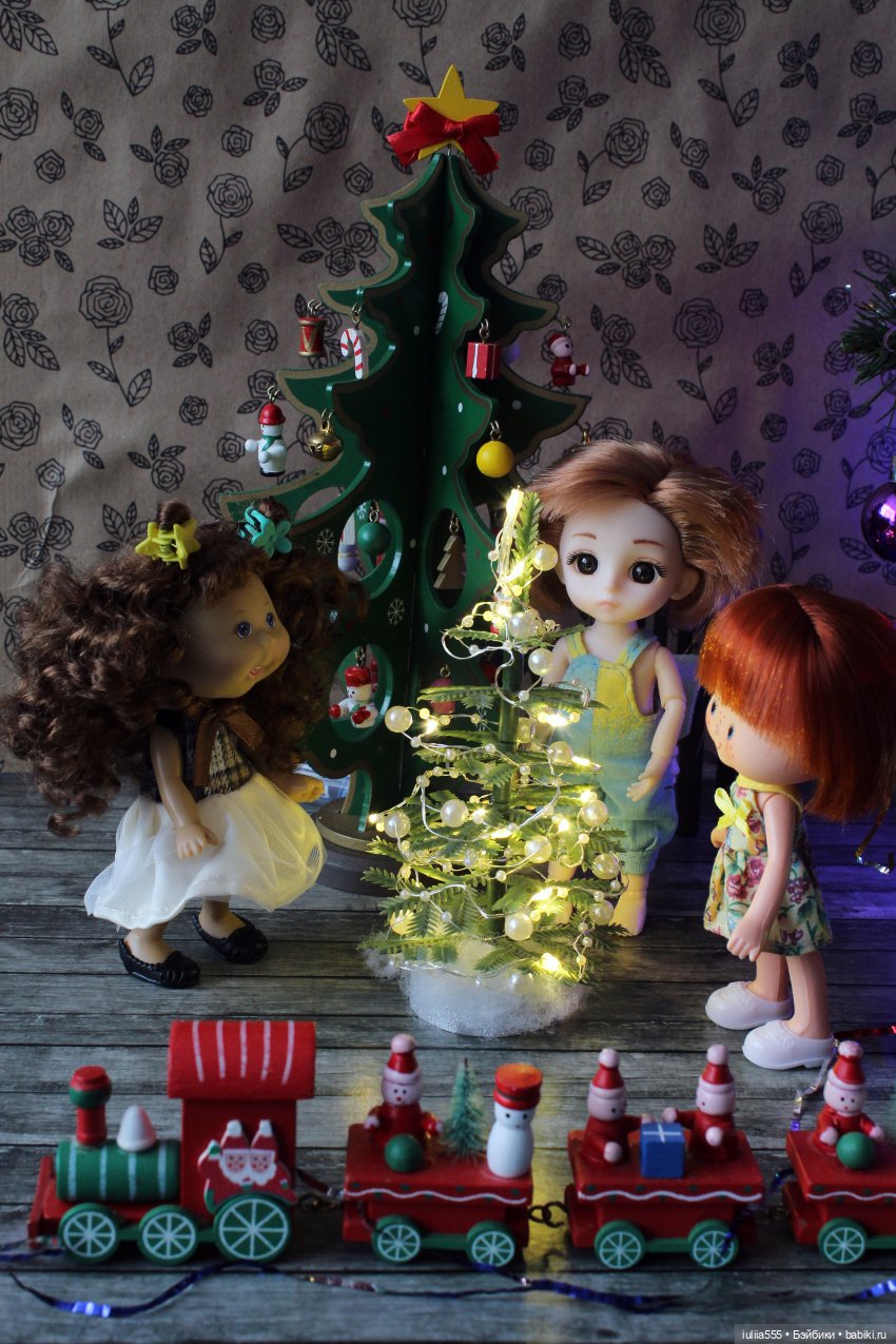 Ёлки, куклы, Новый год — Домашние коллекции кукол: фото собраний