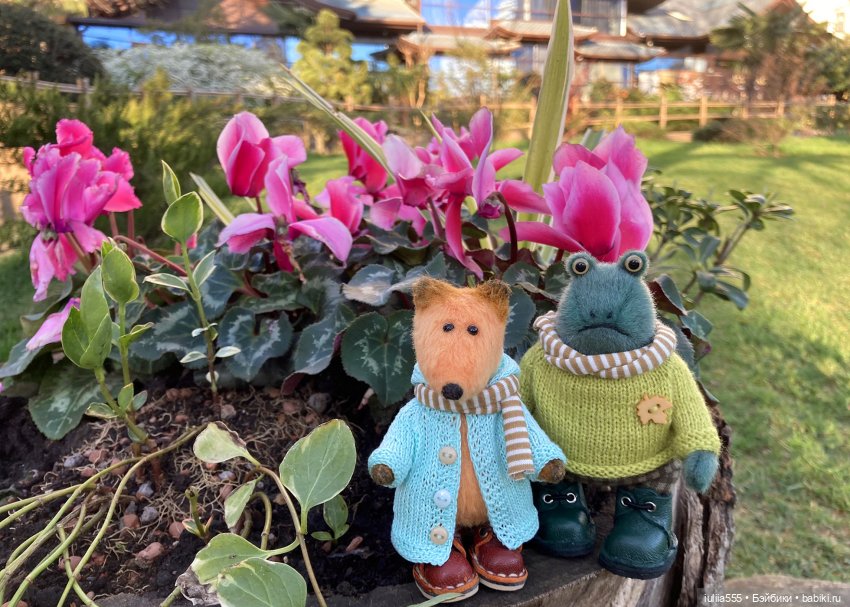 Парочка на весенней прогулке