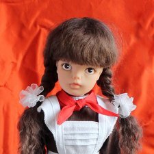 Новинка 2023 - шарнирная кукла пионерка Ульяна