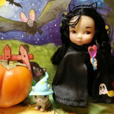 Кукольный Хэллоуин в деталях