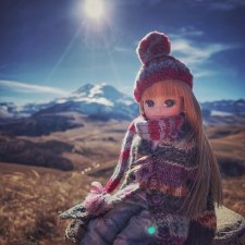 Осень. Горы. Люсенька.