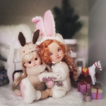 Праздничные зайки