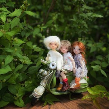 Куклы Lidia Snul (Лидия Снуль): авторские BJD (БЖД), Amalia, Marta