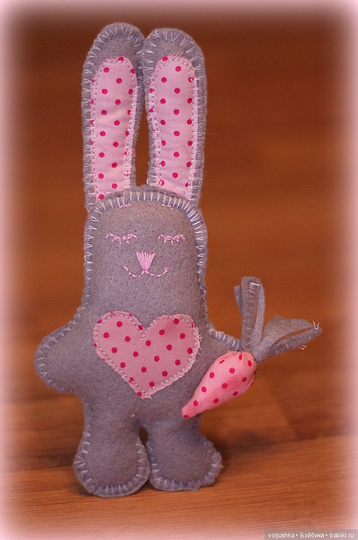 Влюблённый заяц — Текстильные игрушки и примитивы: кофейные (фото 2)