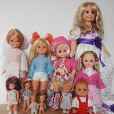 Моя маленькая коллекция кукол из детства с Бигги в главной роли