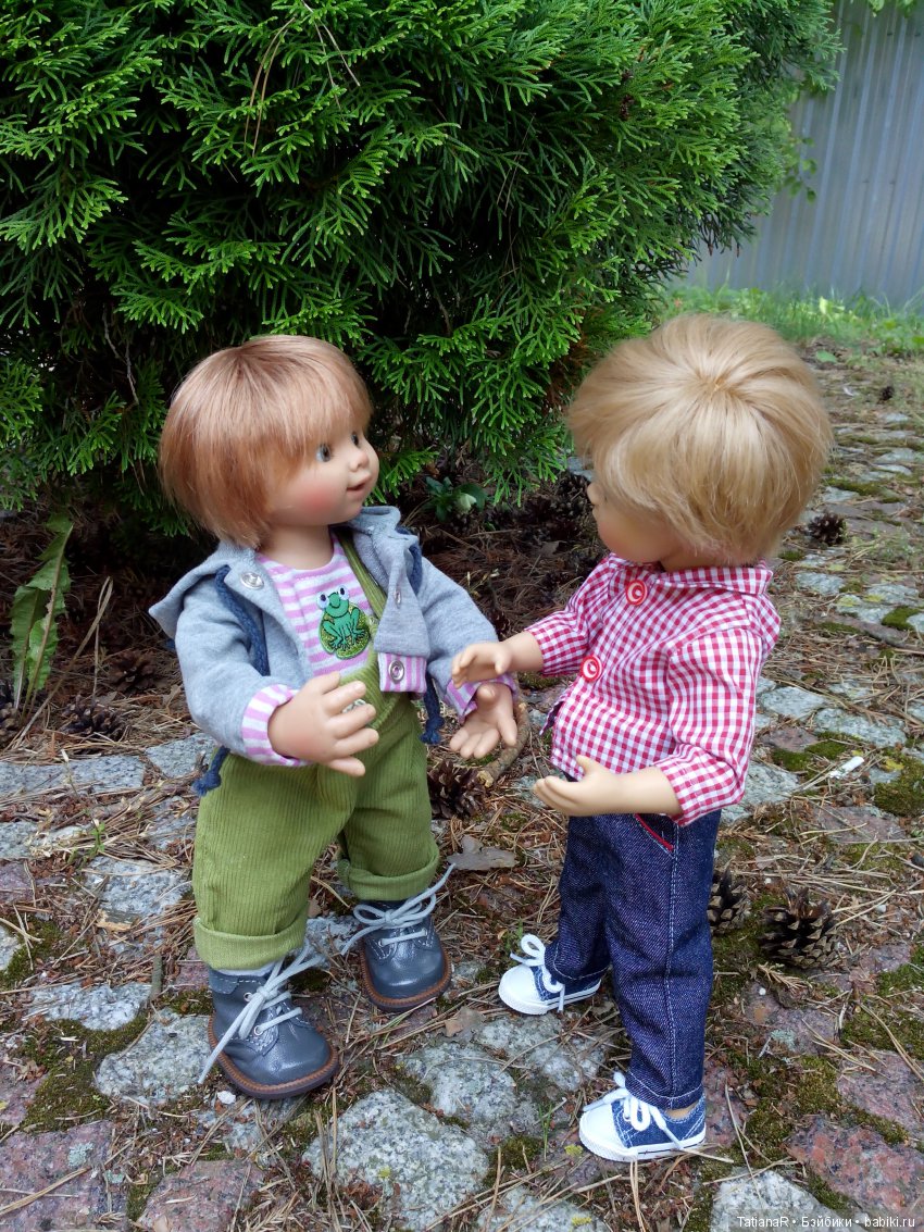 Летние серии "Вихтель-Минуш". Наши первые совместные путешествия кукол Вихтели и Минуш