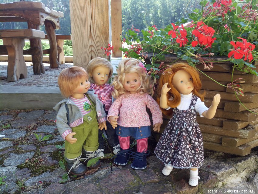 Летние серии "Вихтель-Минуш". Наши первые совместные путешествия кукол Вихтели и Минуш