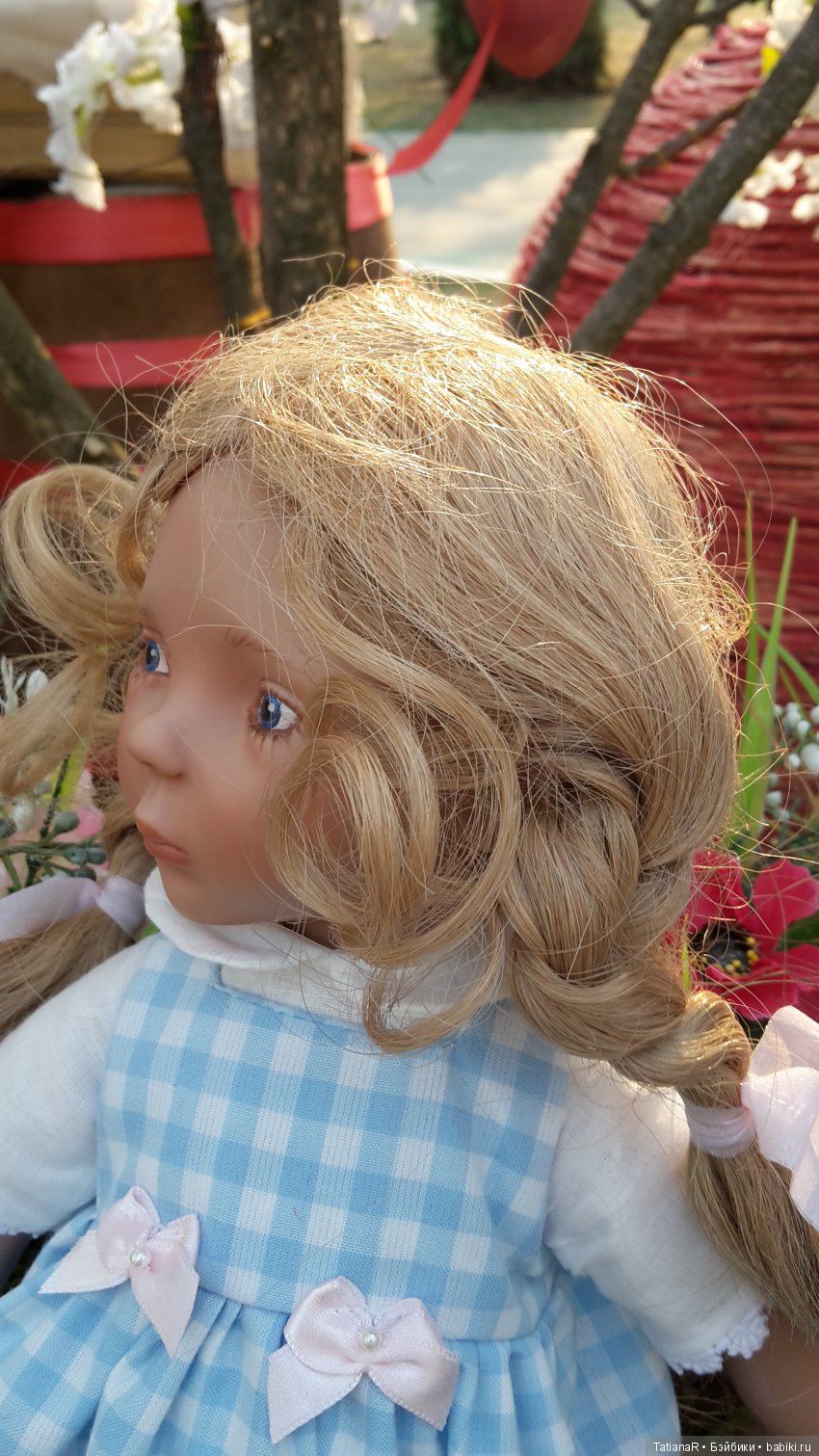 Пасхальная прогулка Лизхен. Куклы Zwergnase