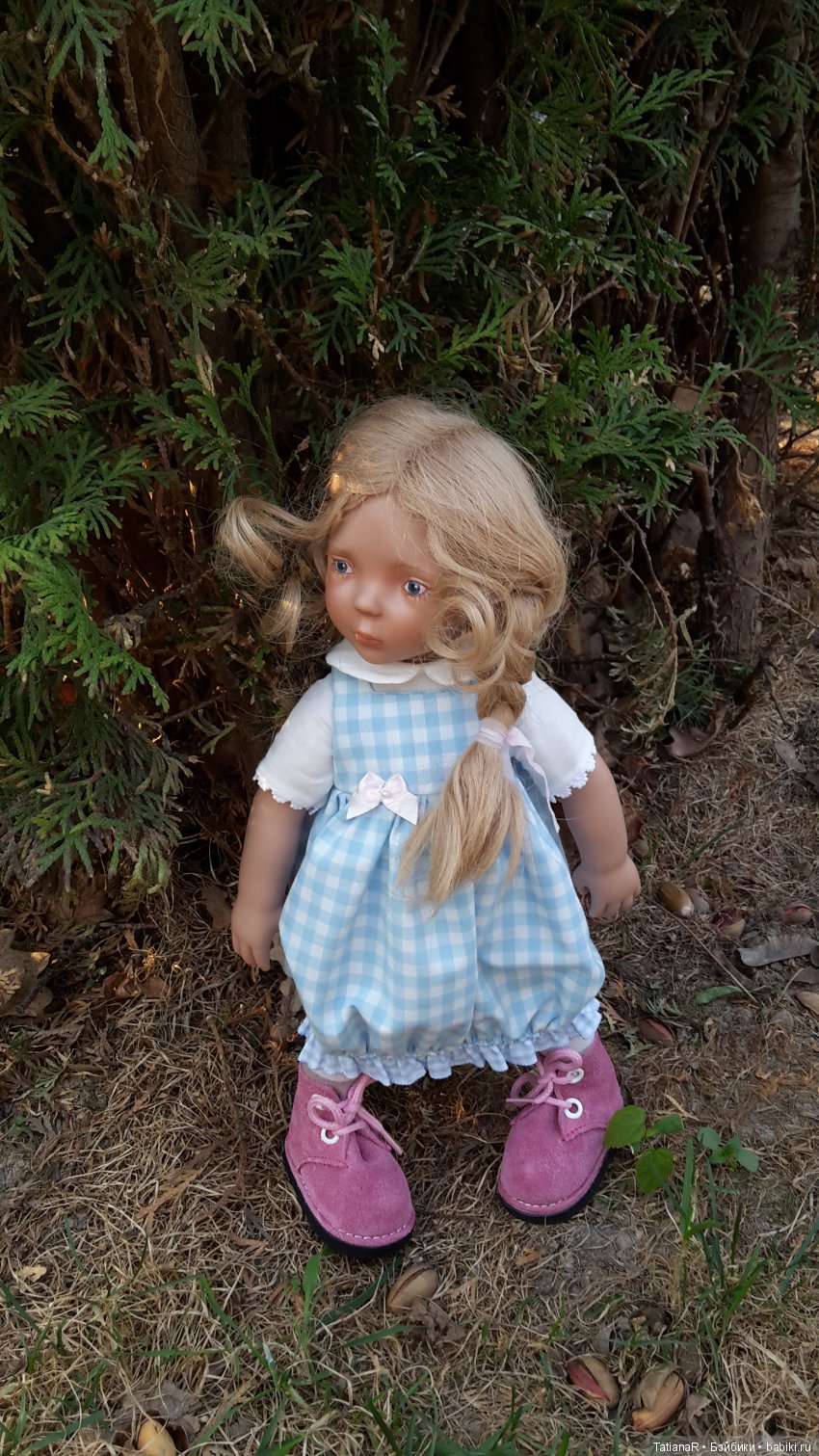 Пасхальная прогулка Лизхен. Куклы Zwergnase