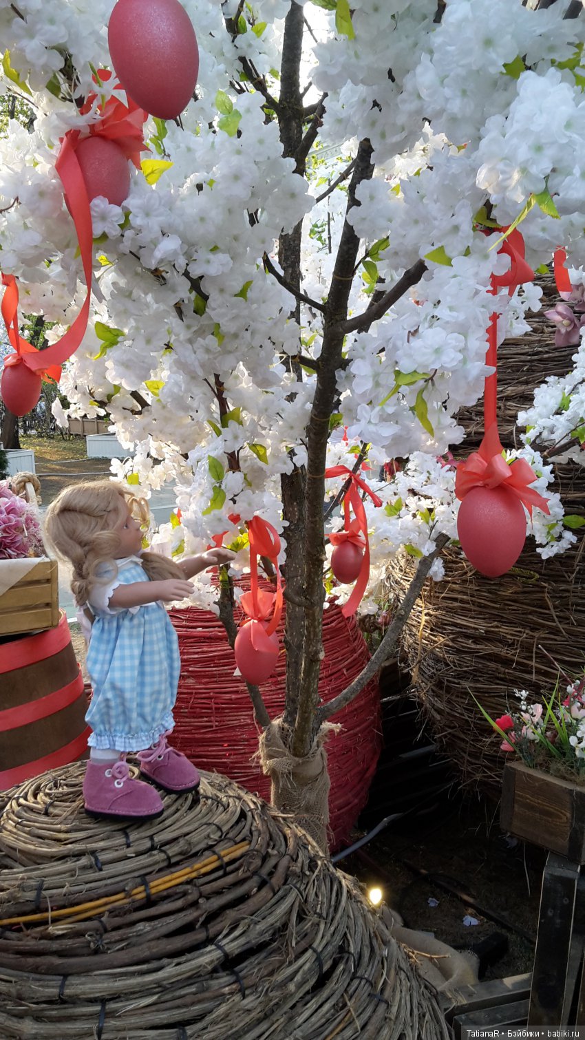 Пасхальная прогулка Лизхен. Куклы Zwergnase