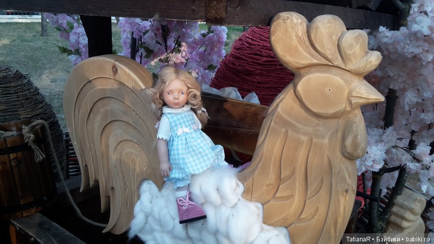 Пасхальная прогулка Лизхен. Куклы Zwergnase